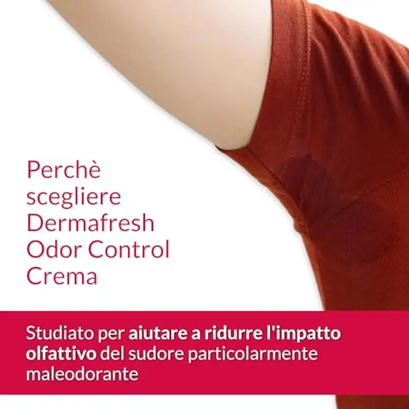 Dermafresh Odor Control, Deodorante Attivo in Crema, Antiodore, 30 ml miniatura 2