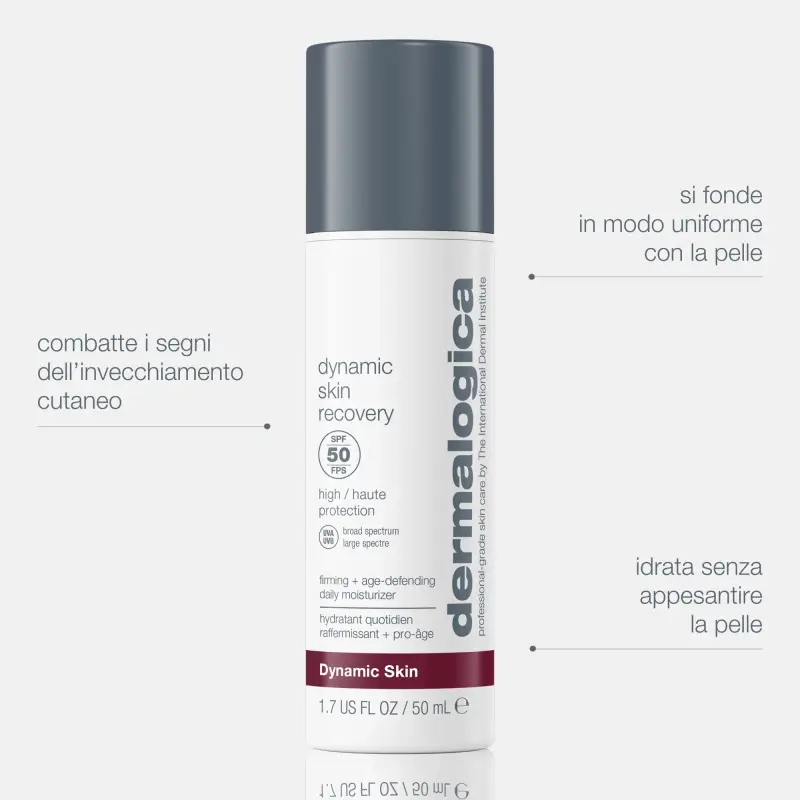 Dynamic Skin Dynamic Skin Recovery SPF50 - Trattamento antietà pelli mature, Crema antirughe miniatura 2