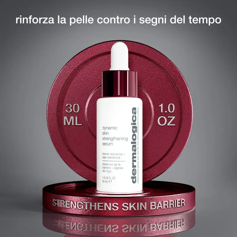 Dynamic Skin Dynamic Skin Strenghtening Serum - Crema viso pelle secca, Trattamento viso antirughe miniatura 4