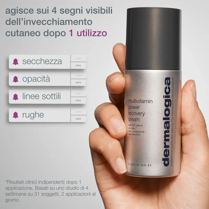 Multivitamin Multivitamin Power Recovery Cream - Trattamento antietà pelli mature, Crema antirughe, Crema idratante viso miniatura 2