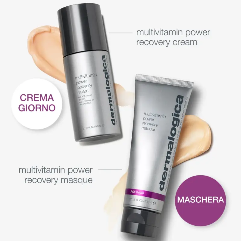 Multivitamin Stressed Skin Recovery System kit - Cofanetto antirughe miniatura 2