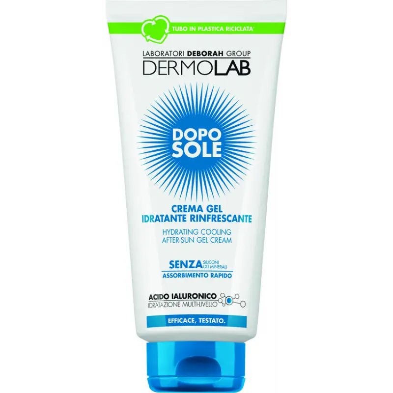 Dermolab - Crema Gel Idratante Rinfrescante Dopo Sole 300 ml