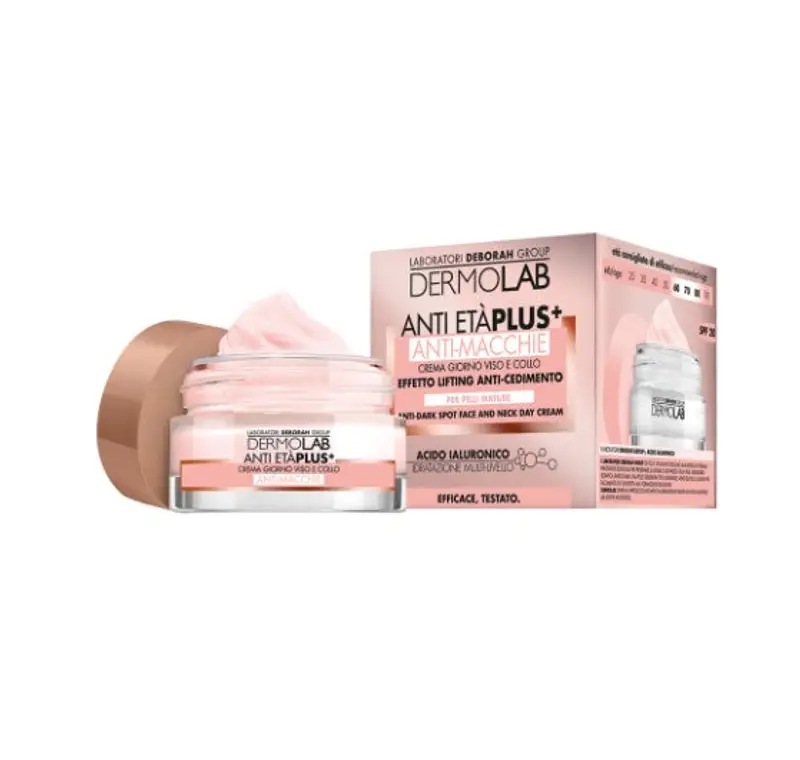 Dermolab Crema Giorno Viso e Collo Anti-Macchie Effetto Lifting Anti-Cedimento 50ML