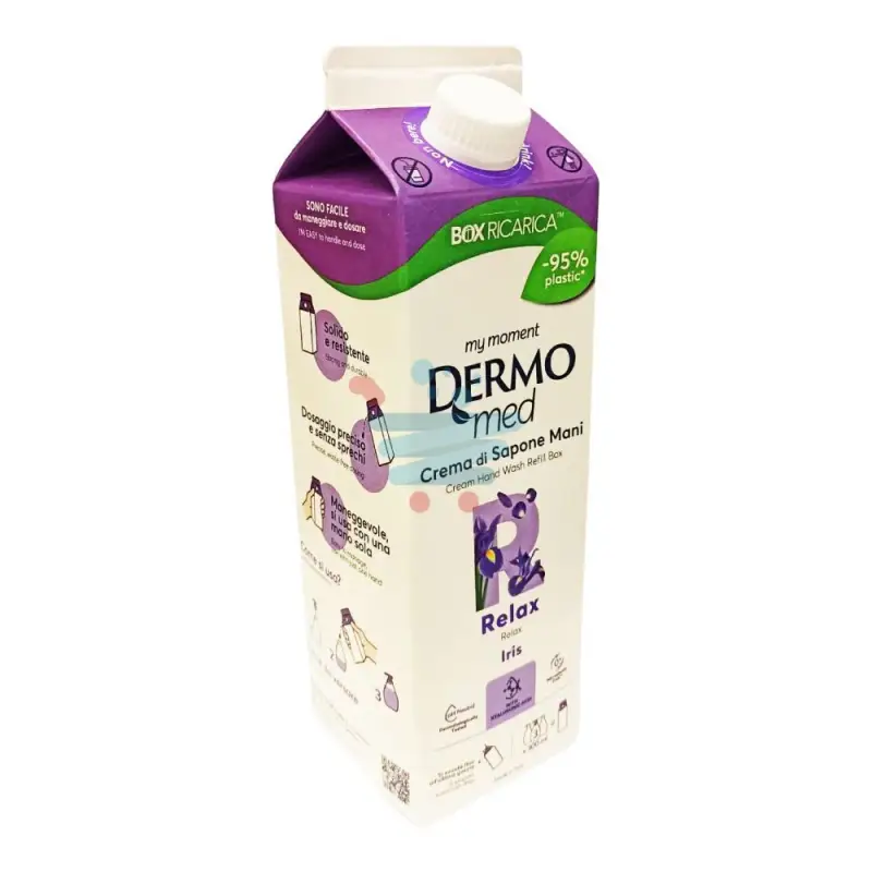 Crema Sapone Iris Box Ricarica 900 Ml