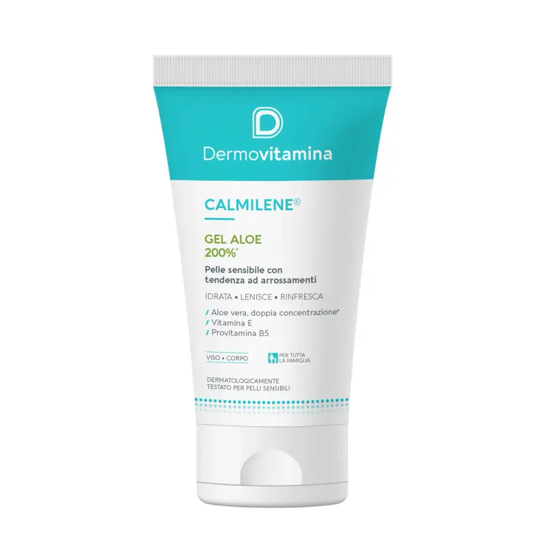Calmilene Gel Aloe 200% - Crema idratante viso