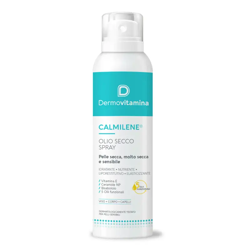 Calmilene Olio Secco Spray - Olio viso,Olio e scrub corpo,Shampoo