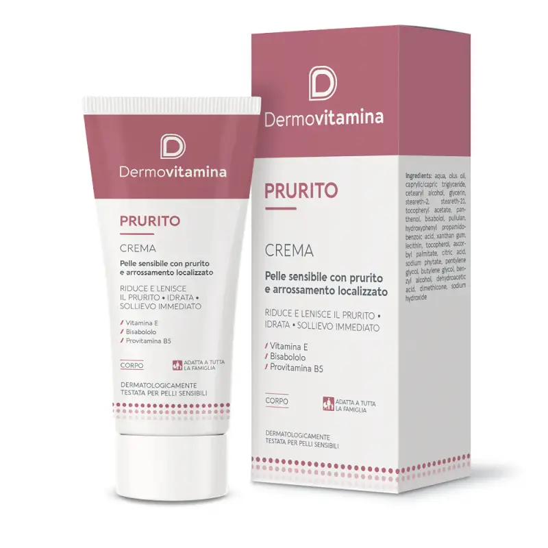 Prurito Crema - Crema idratante viso