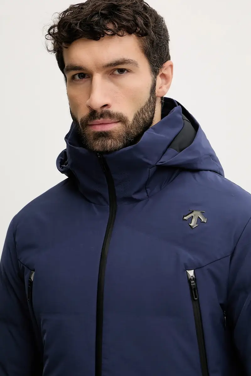 giacca da sci in piuma HYBRID DOWN JACKET Blu navy miniatura 4