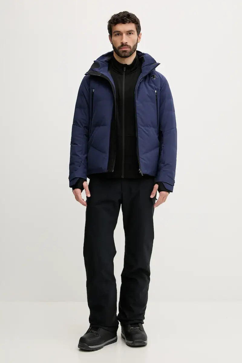 giacca da sci in piuma HYBRID DOWN JACKET Blu navy