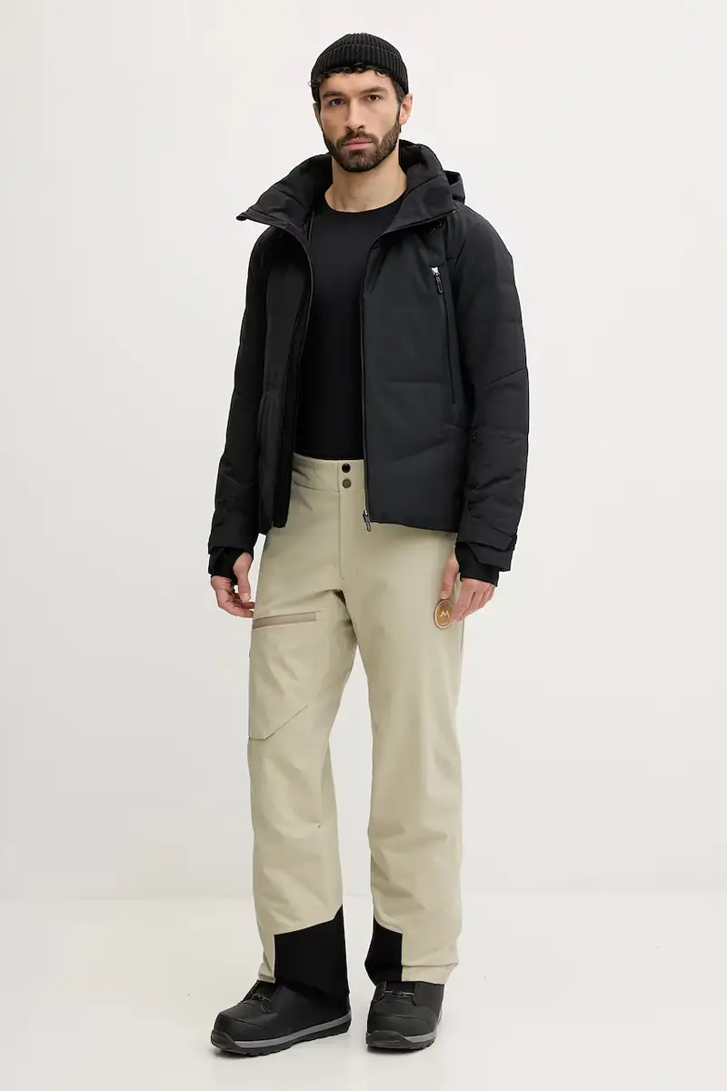 giacca da sci in piuma HYBRID DOWN JACKET Nero miniatura 2