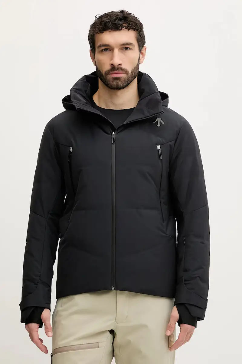 giacca da sci in piuma HYBRID DOWN JACKET Nero