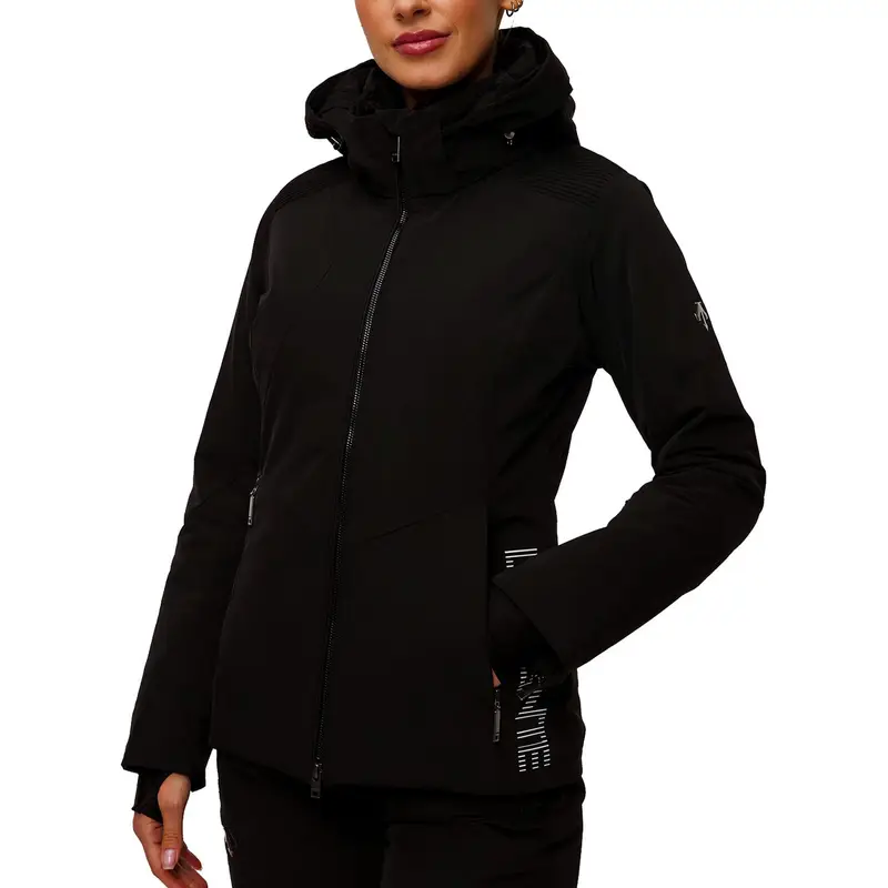 GIACCA INSULATED 4WAY STRETCH DERMIZAX DONNA Nero