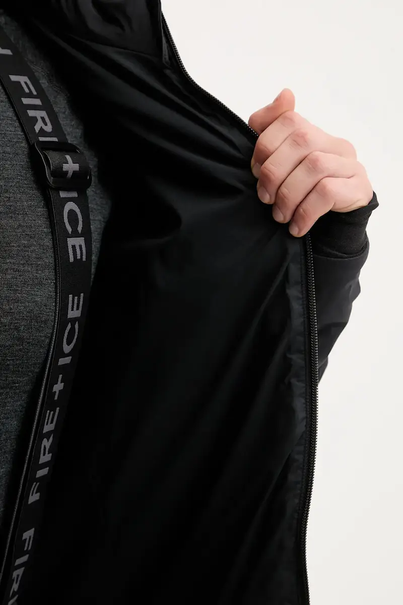 giacca LIGHT INSULATION HOODIE Marco Odermatt Nero miniatura 5