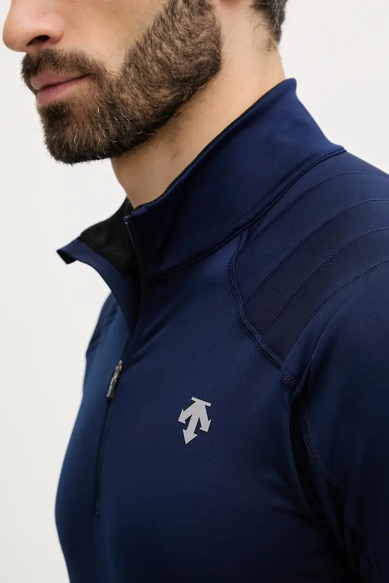 longsleeve funzionale MENS T-NECK Blu navy miniatura 5