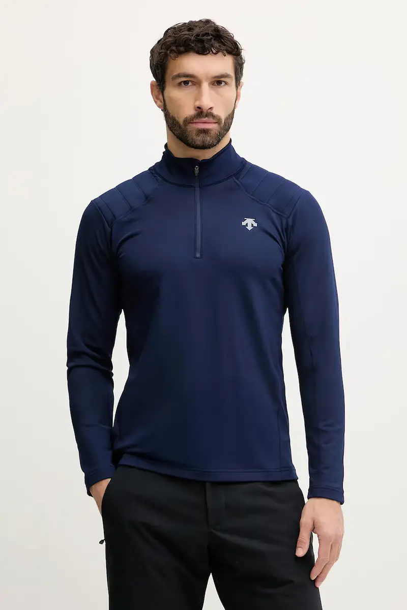 longsleeve funzionale MENS T-NECK Blu navy