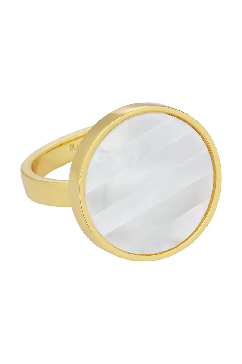 anello in argento placato in oro