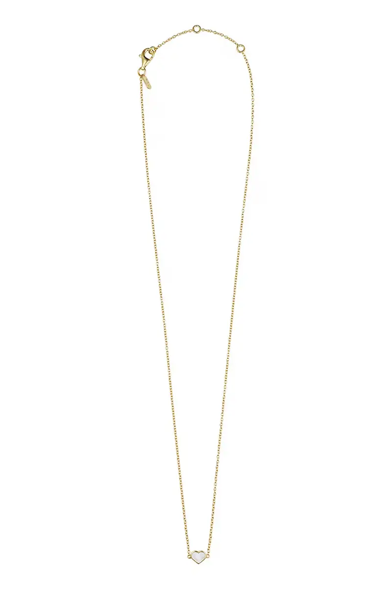 collana in argento placcato oro