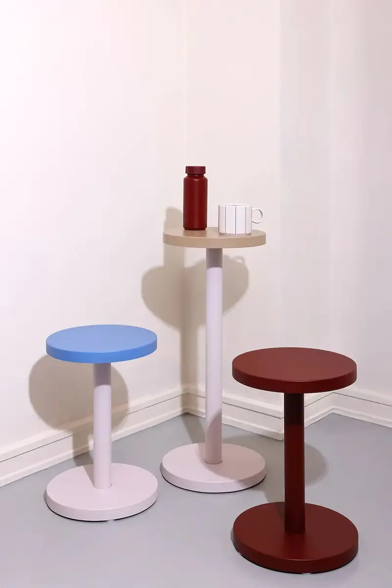 mobile multifunzionale Trisse S/45 x 31 x 31 cm colore blu miniatura 2