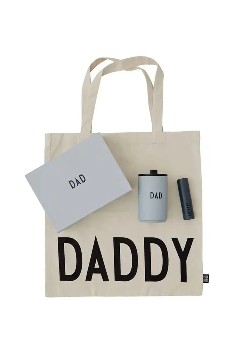 set regalo per il papà Daddy pacco da 4 Grigio miniatura 2