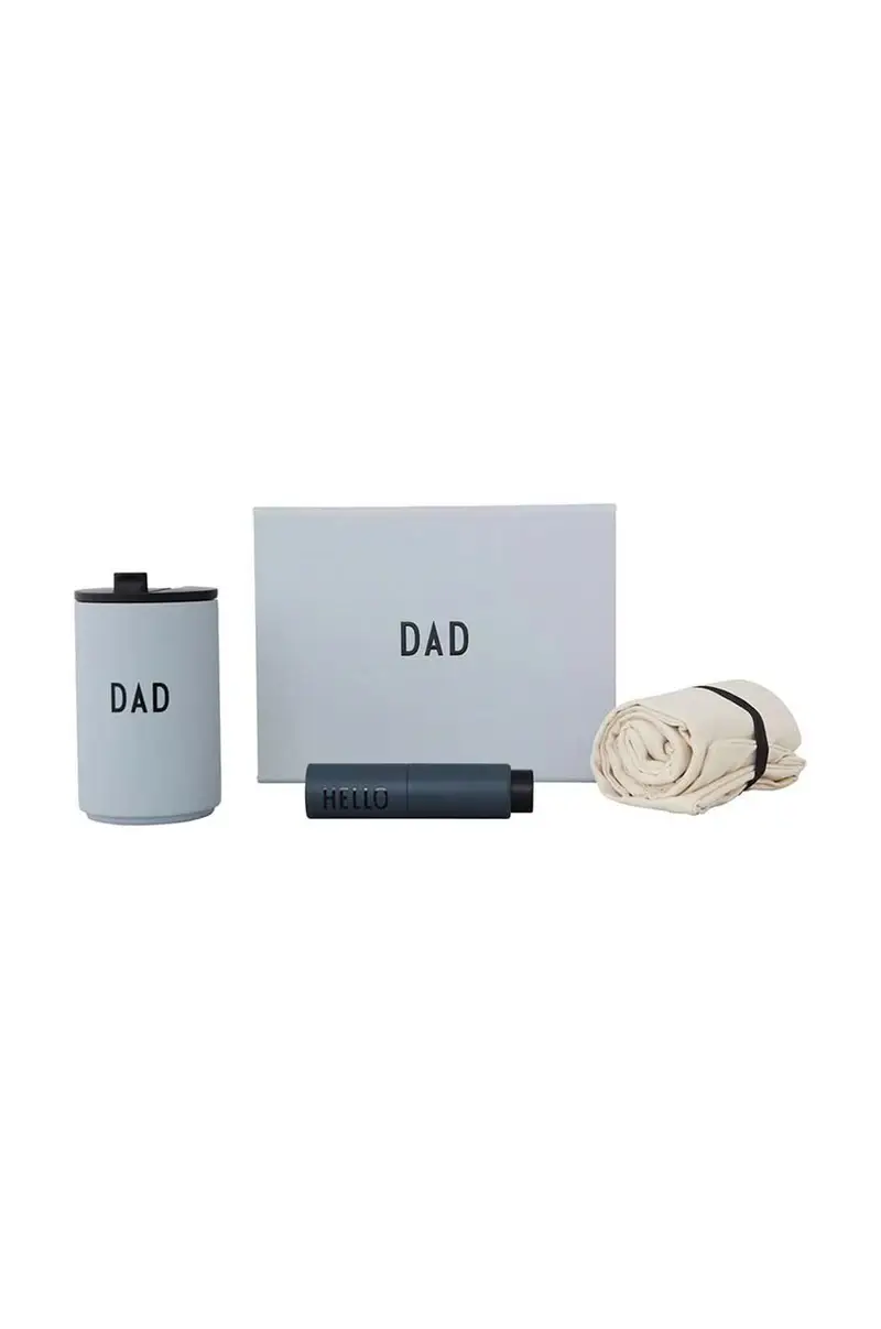 set regalo per il papà Daddy pacco da 4 Grigio
