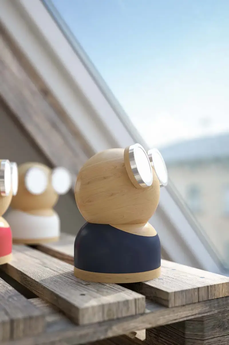 luce notturna a led Mr Watt Goggle Multicolore miniatura 2