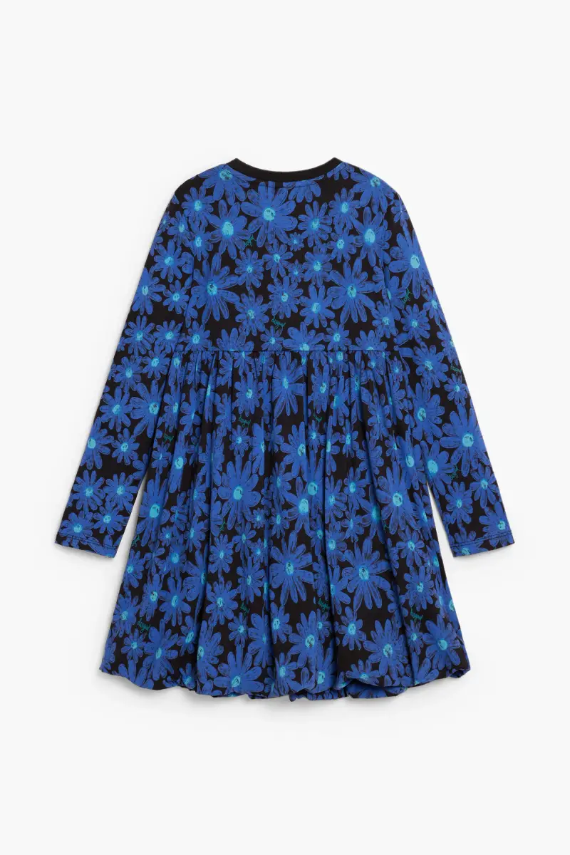 Abito a maniche lunghe con margherite MATERIAL FINISHES miniatura 2