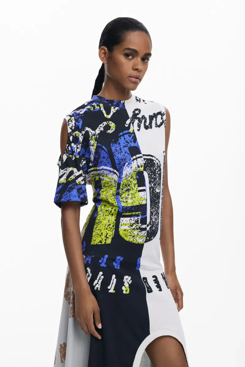 Abito asimmetrico BLACK miniatura 2