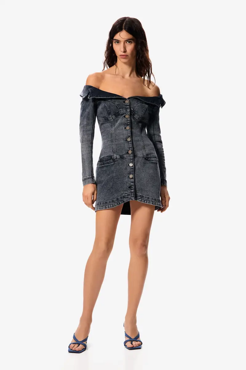 Desigual Blazer Nero 4267318 miniatura 2