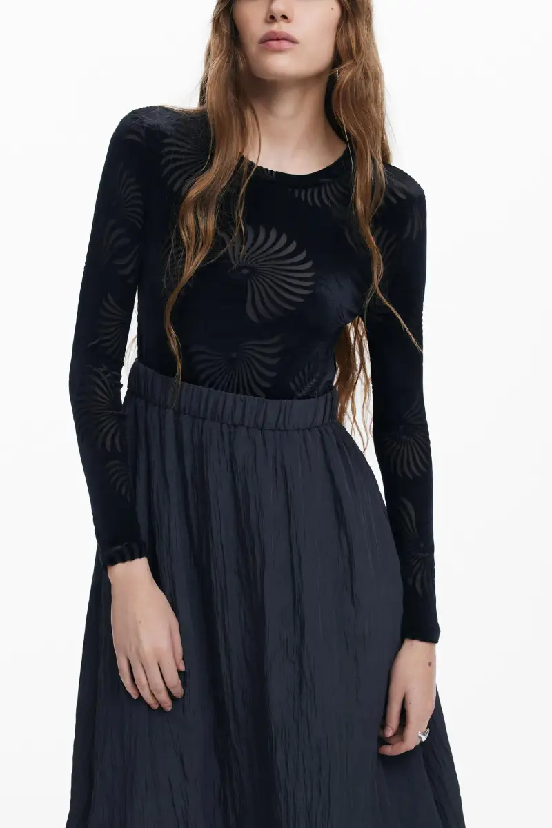 Abito combinato stampato BLACK miniatura 2