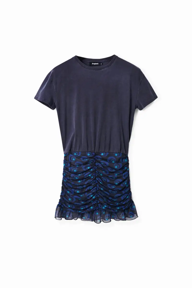 Abito corto due pezzi BLUE