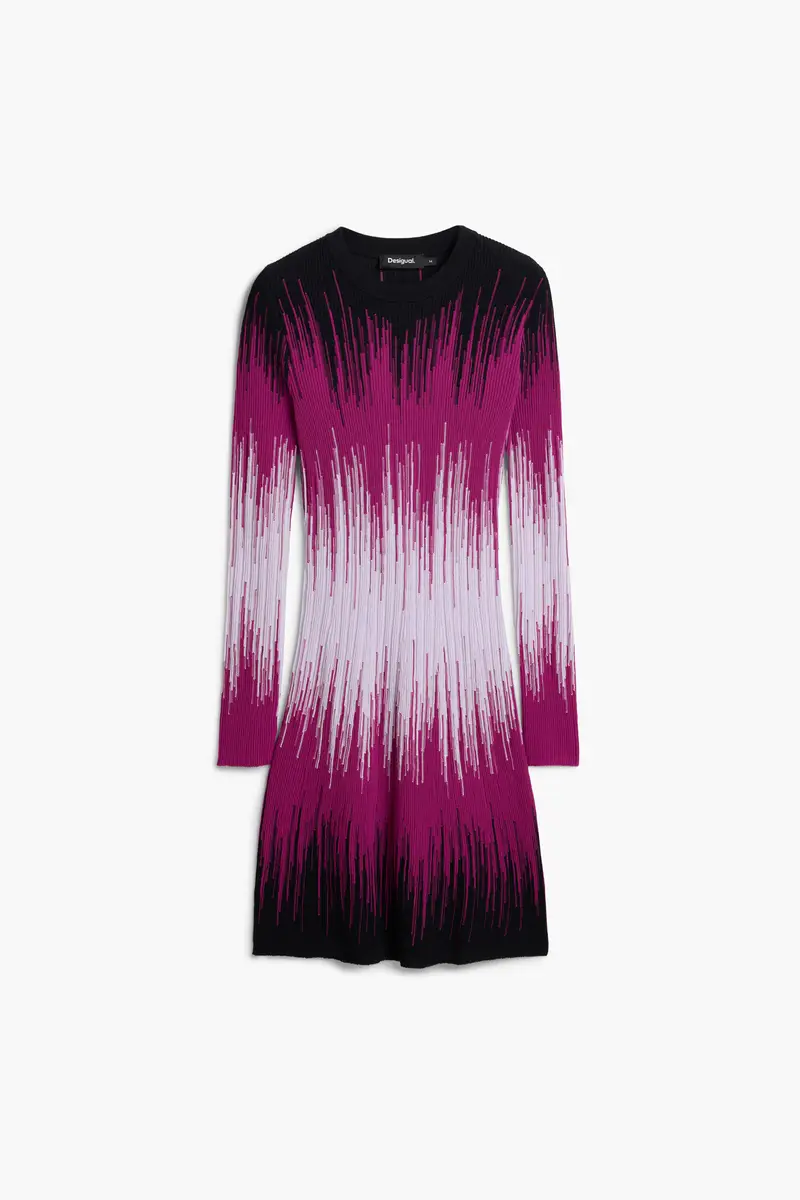 Abito corto sfumato RED