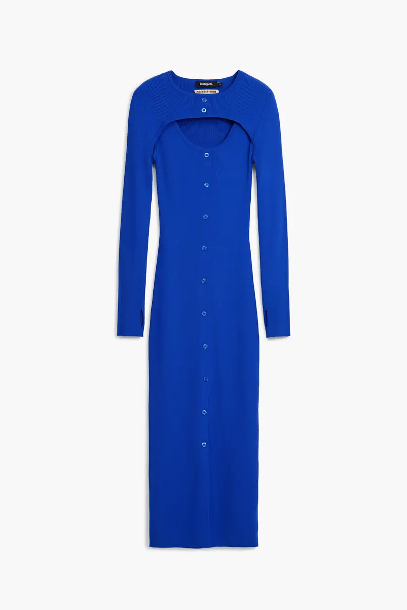 Abito cutout Maitrepierre BLUE