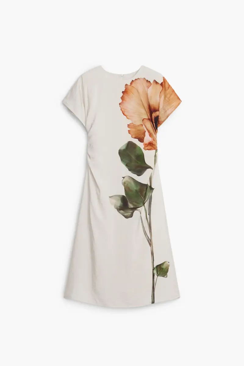 Abito floreale BROWN