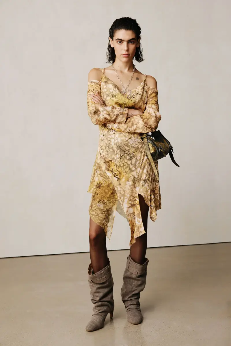 Abito fluido studio YELLOW