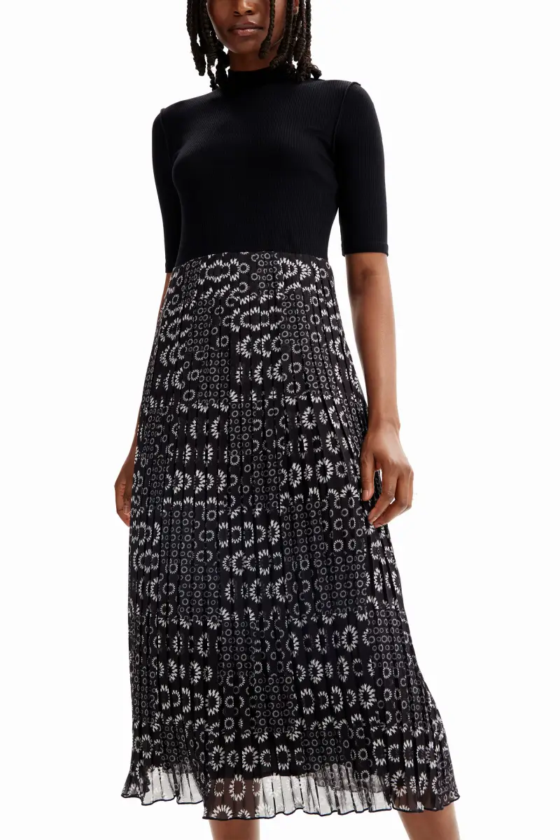 Abito midi combinato BLACK miniatura 2