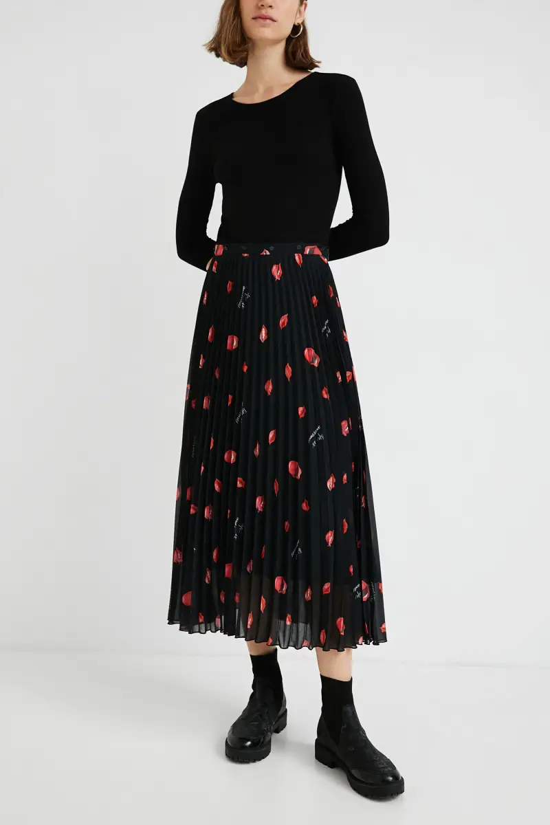 Abito midi slim in due pezzi BLACK miniatura 2