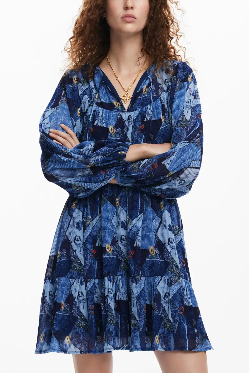 Abito mini arty BLUE miniatura 2