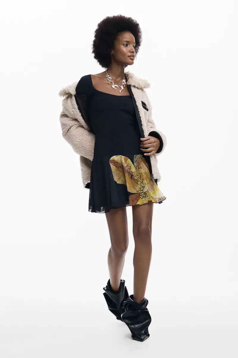 Abito slim orchidea BLACK miniatura 2