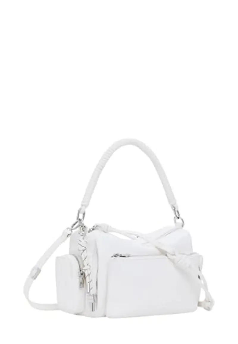 Desigual BAG_HALF HABANA ECRU, 1000 WHITE, U miniatura 2