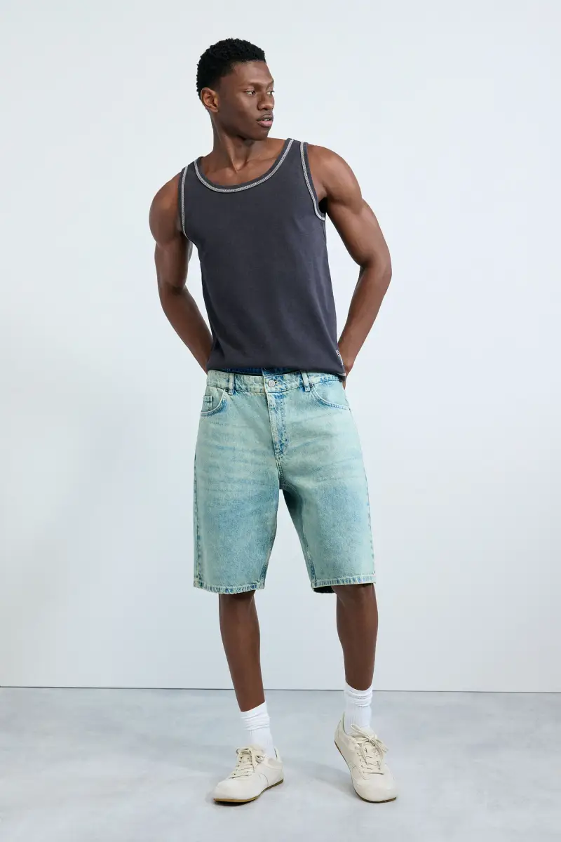 bermuda di jeans ibrida BLUE