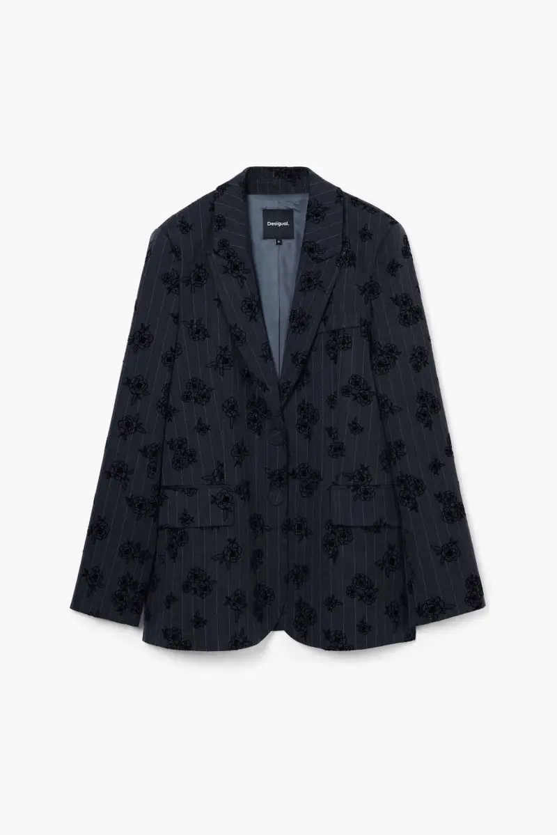 Desigual Blazer Nero 4281801 miniatura 2