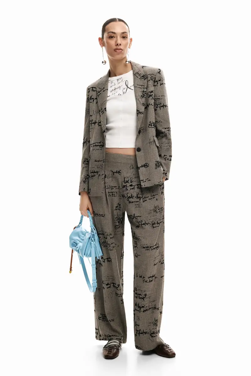 Desigual Blazer Nero 3889200 miniatura 2