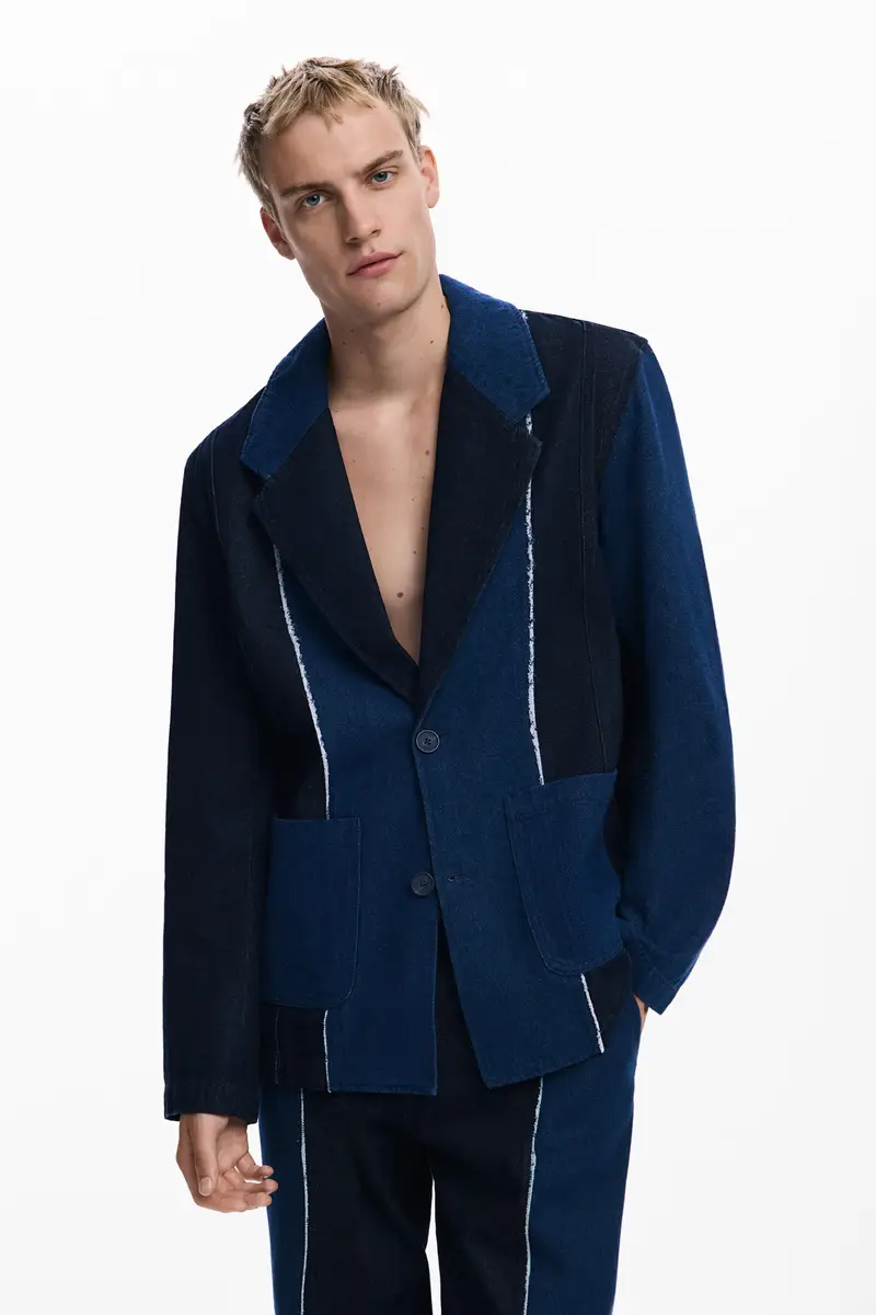 Desigual Blazer Blu 3889164