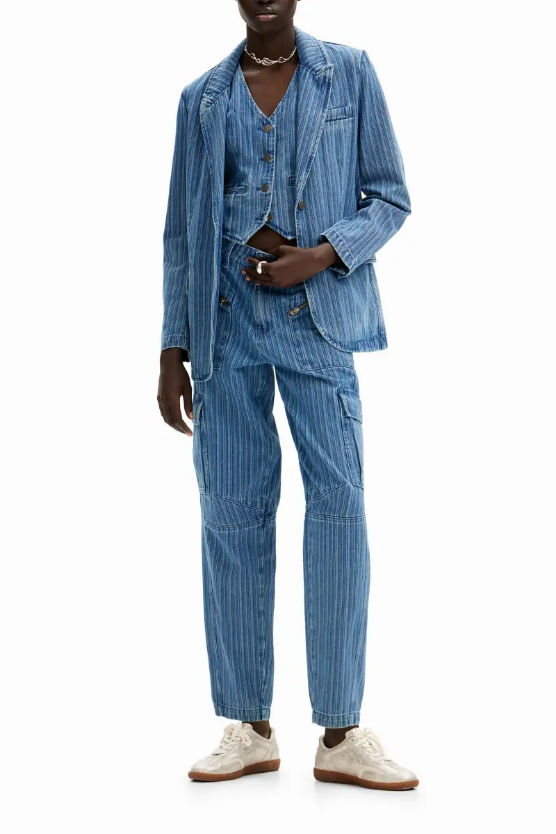 Desigual Blazer Denim 3839573 miniatura 2