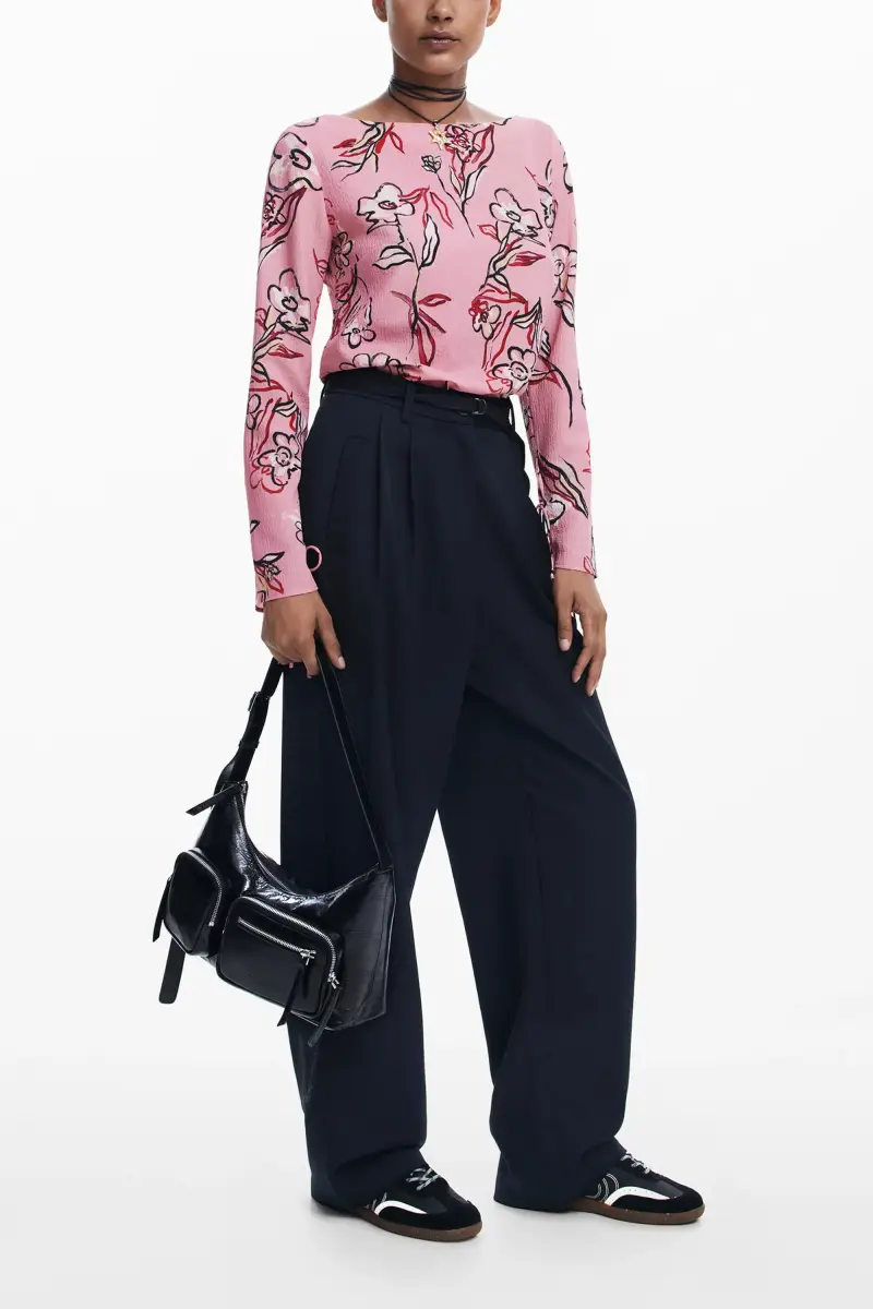 Blusa a fiori RED miniatura 2