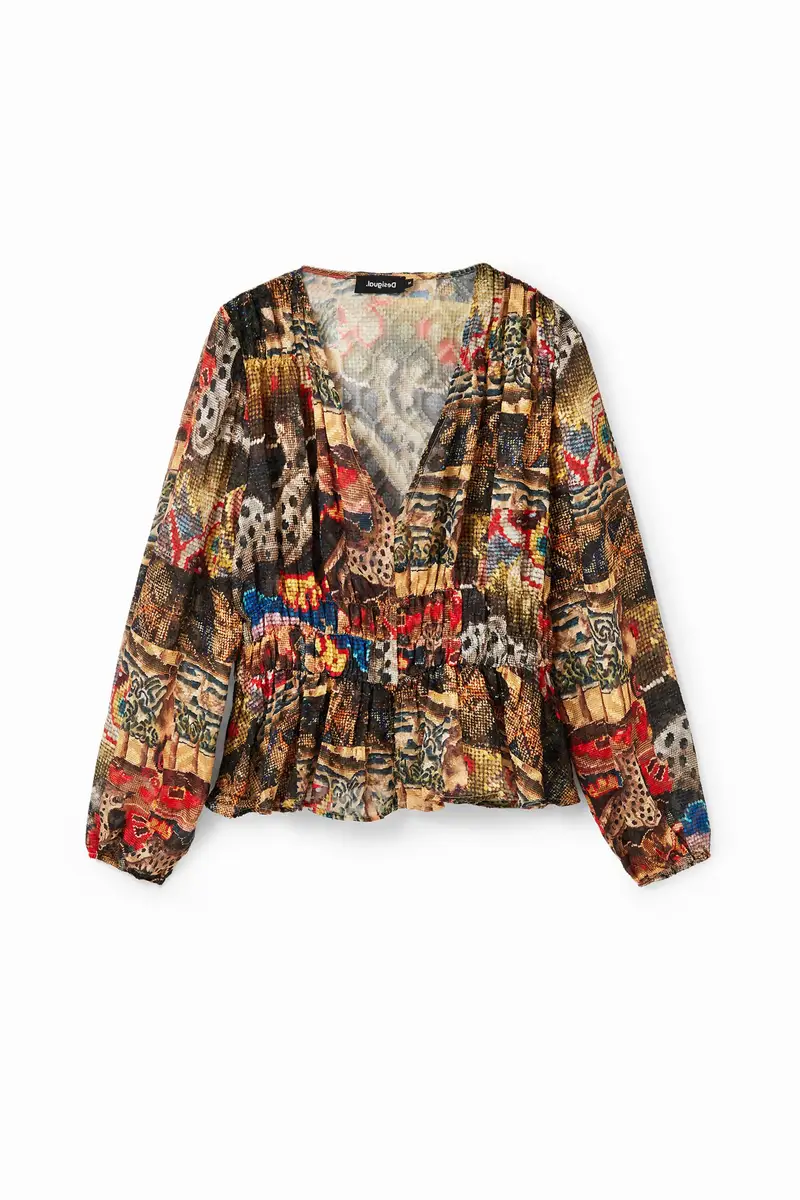Blusa arazzo M. Christian Lacroix BROWN