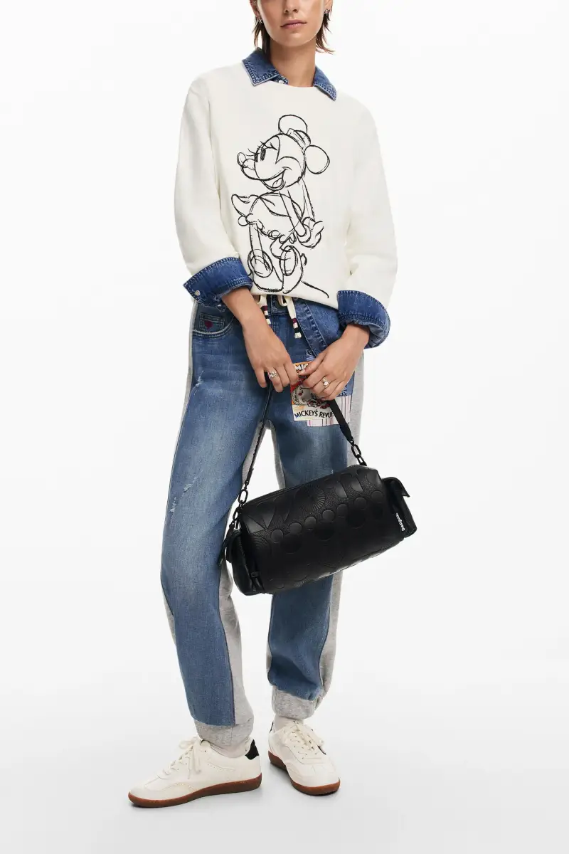 Desigual Borsa a mano Nero 3839606 miniatura 2