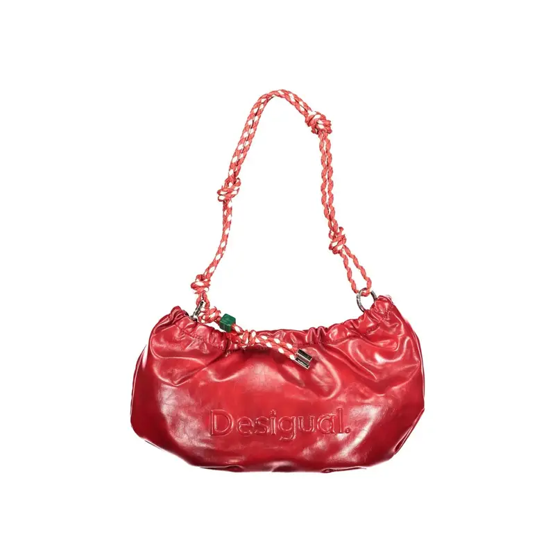 Borsa a Spalla Donna Rossa Logo Rosso