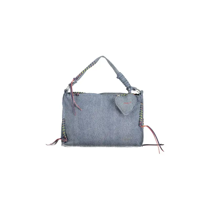 Borsa a Tracolla Donna Azzurra Logo Azzurro