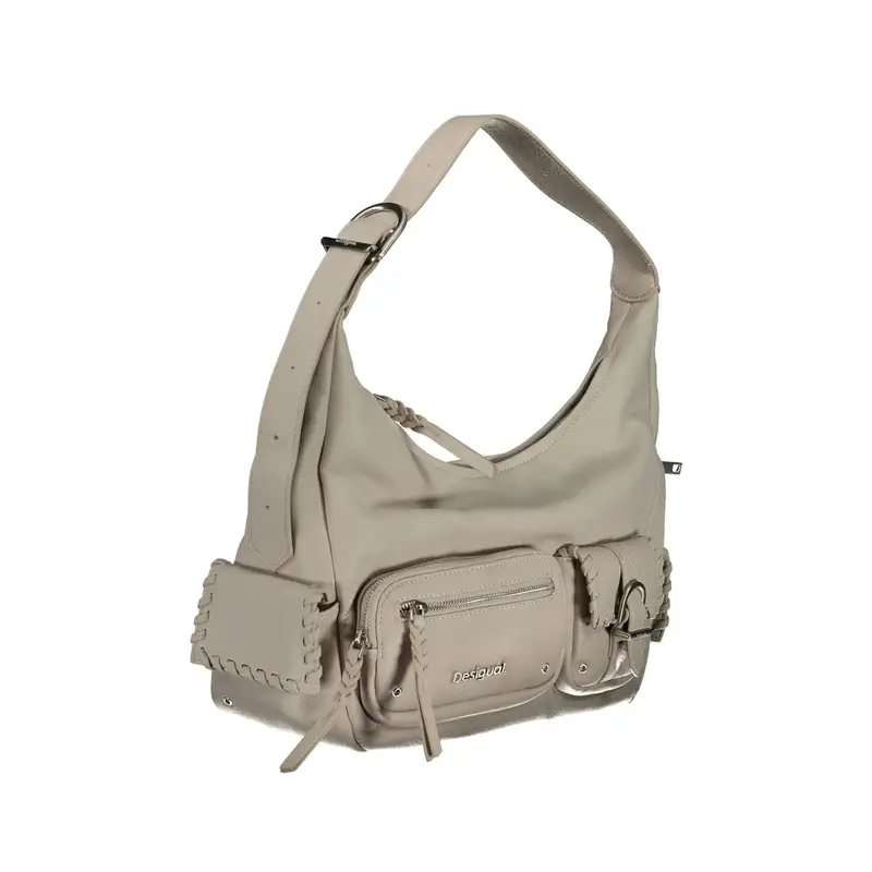 Desigual Borsa a tracolla Donna Bianco 4061495 miniatura 3